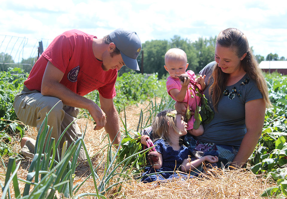 Organic farm in Randall opens garden for customers to pick their own fresh produce